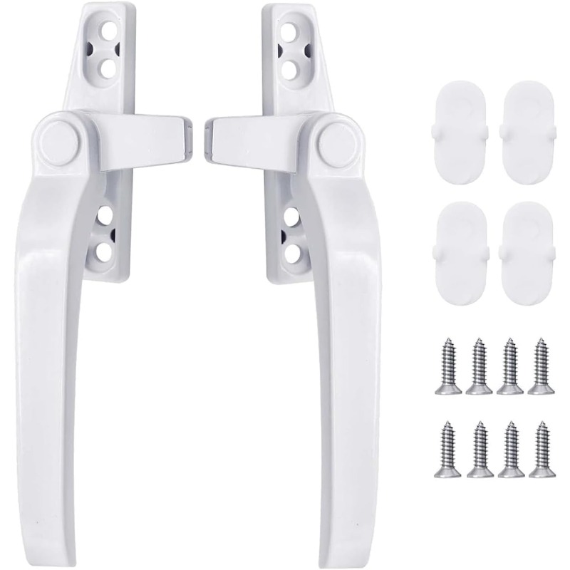 Glass Window Lock Handle 2Pcs  - Glass Door Hinge 评论和价格