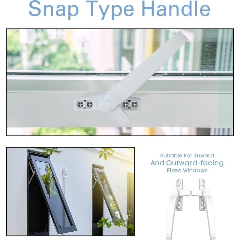 Glass Window Lock Handle 2Pcs  - Glass Door Hinge 评论和价格