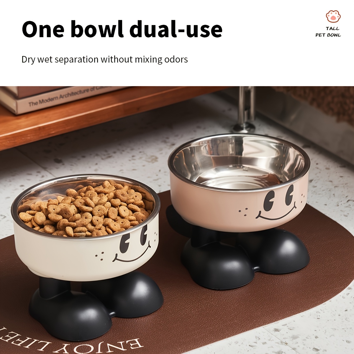 Elevated Dog Cat Bowl Stainles - Royal Canin Food Medium 评论和价格