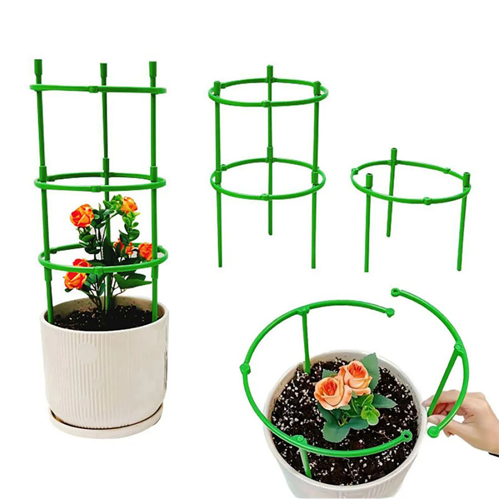 Half Round Plastic Plant Suppo - Vine Climbing Plastic 评论和价格