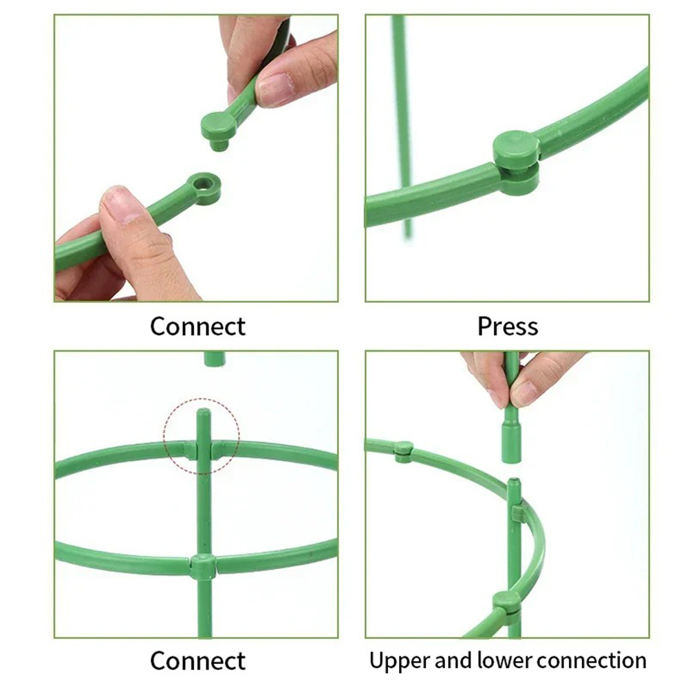 Half Round Plastic Plant Suppo - Vine Climbing Plastic 评论和价格