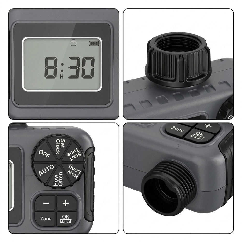 Garden Irrigation Timer Dual O - Timer Dual Outlet 评论和价格