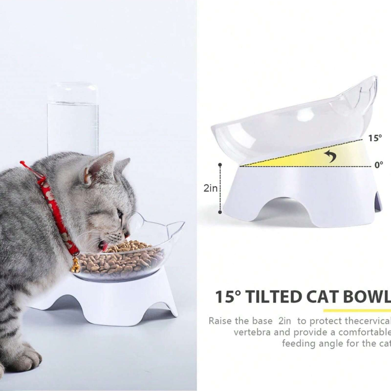 1PC Double Dog Cat Bowls Pets  - Royal Canin Food Medium 评论和价格
