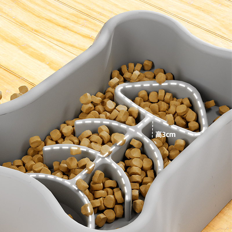 Pet Dog Slow Feeder Bowl Puppy - Royal Canin Food Medium 评论和价格