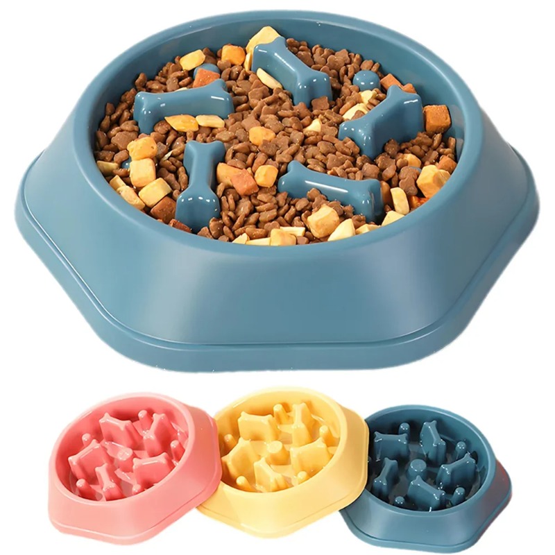 1Pc Slow Feeder Dog Bowl Anti- - Royal Canin Food Medium 评论和价格